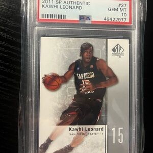 Panini SP Authentic Basketball Card - Black and White